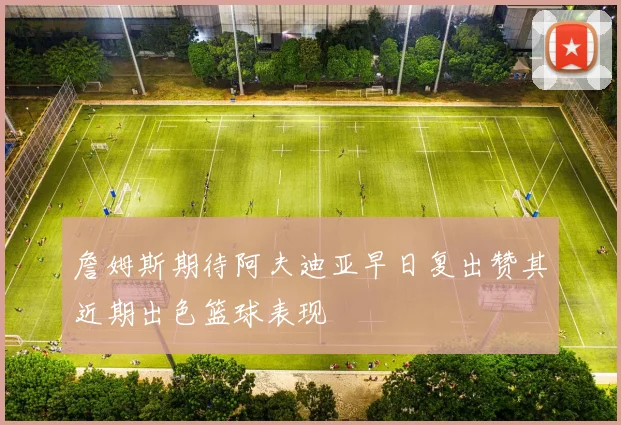 詹姆斯期待阿夫迪亚早日复出赞其近期出色篮球表现